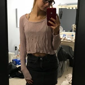 lavender long sleeve